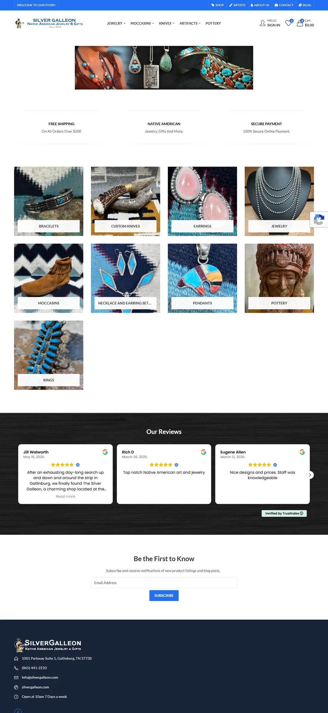 Silver Galleon Homepage