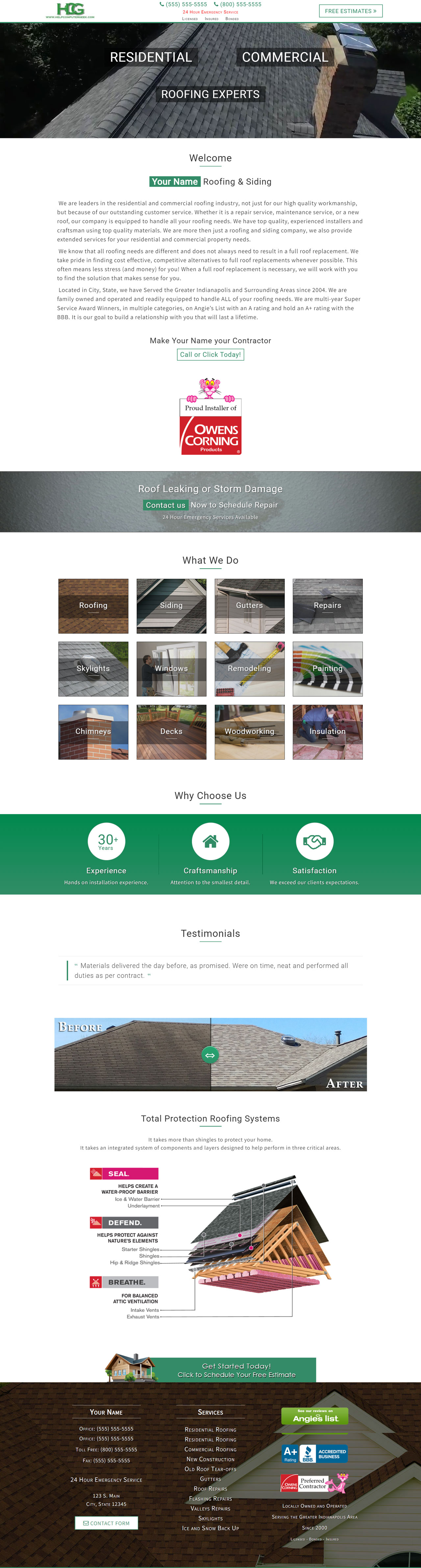 Roofing Contractor
